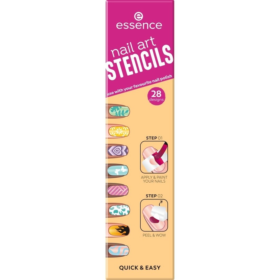 Essence Essence Nail Art Stencils nagelsticker 1.0 pieces Essence Essence Nail Art Stencils nagelsticker 1.0 pieces von Essence