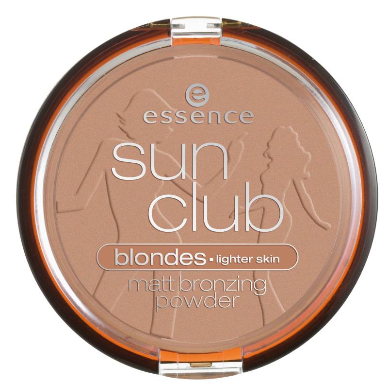 Sun Club Matt Bronzing Powder Damen  Natural 15g von essence