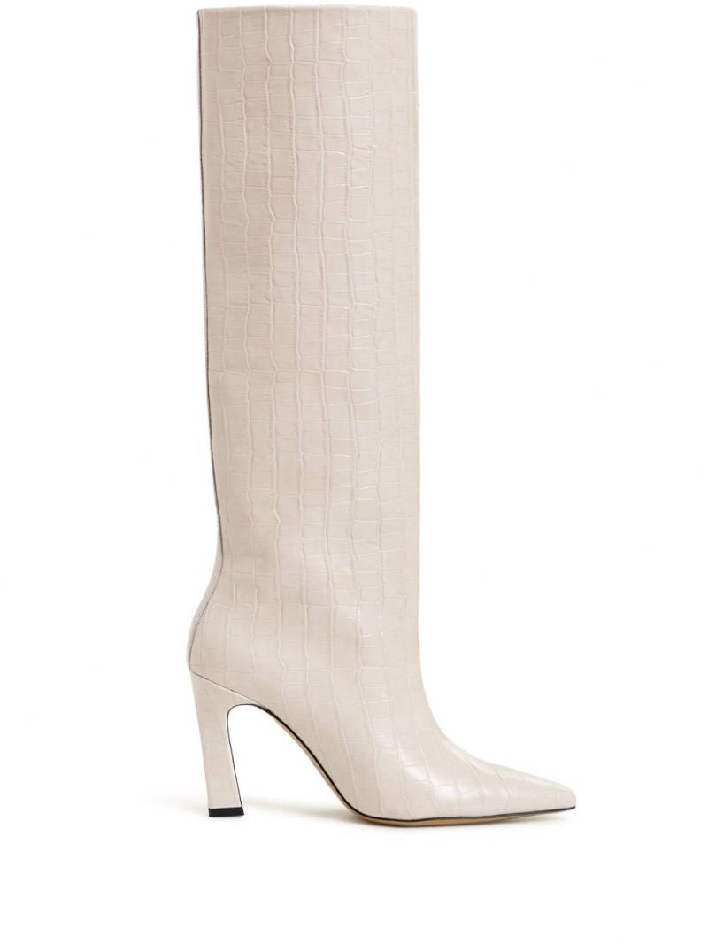 Essentiel Antwerp 80mm Gavenue boots - Neutrals von Essentiel Antwerp