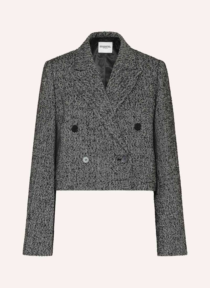 Essentiel Antwerp Cropped-Blazer Godly grau von Essentiel Antwerp