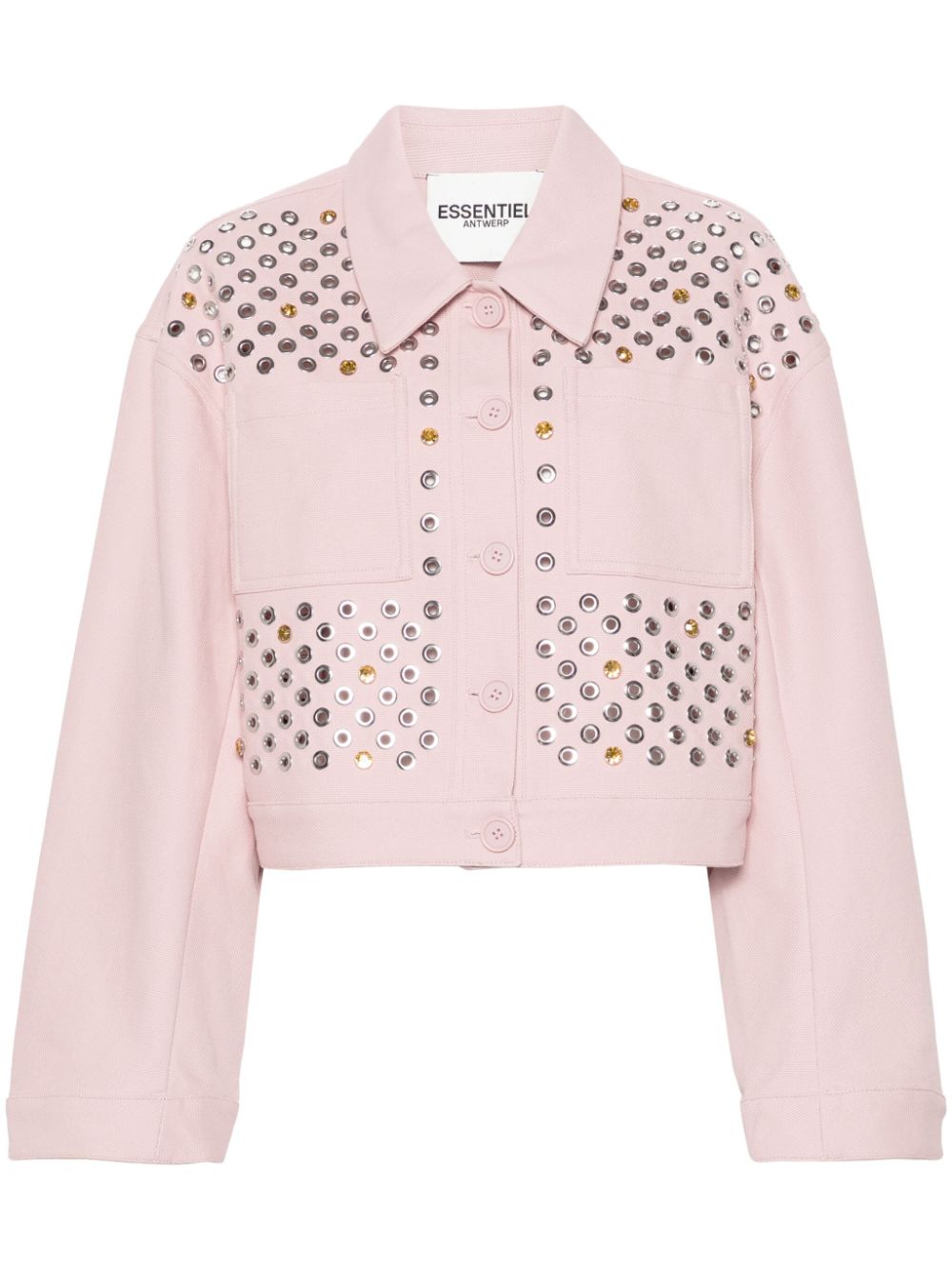 Essentiel Antwerp Firehouse shirt jacket - Pink von Essentiel Antwerp