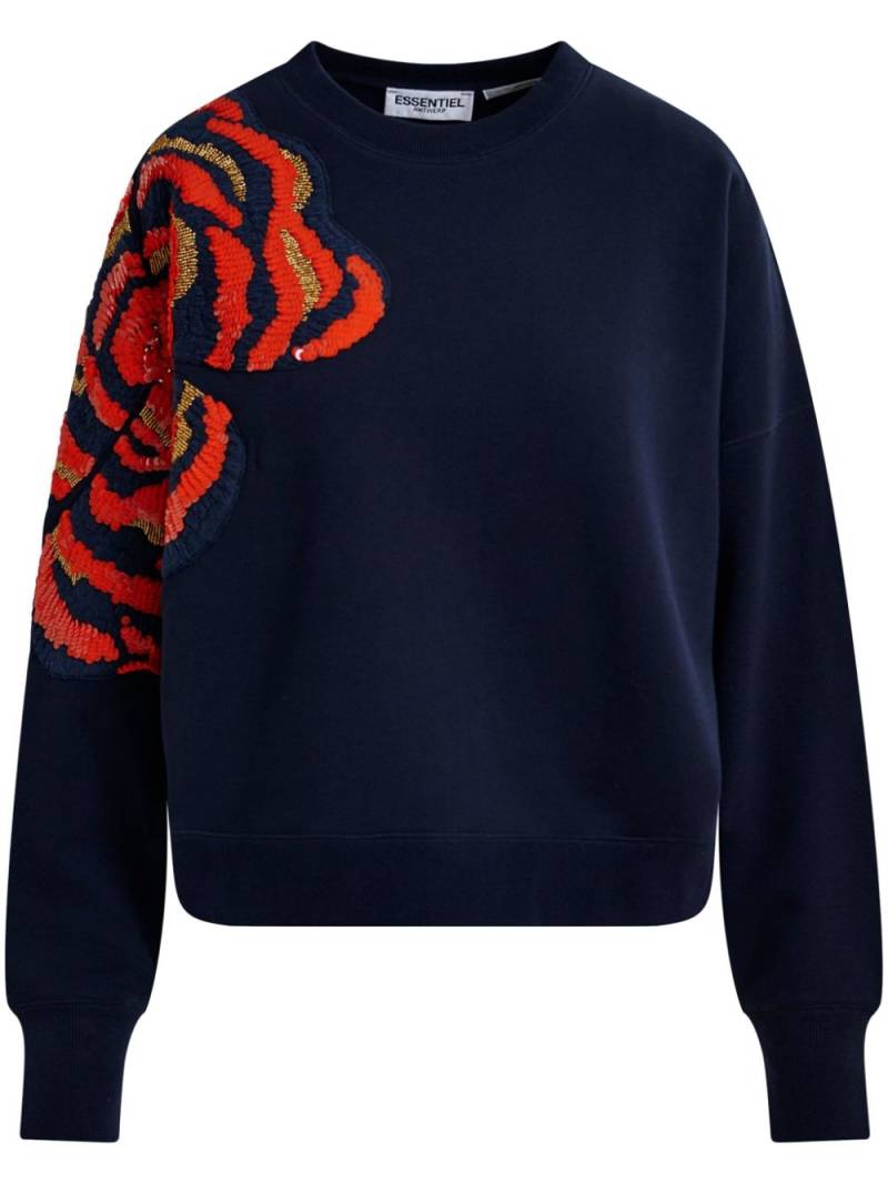 Essentiel Antwerp Gag sweatshirt - Blue von Essentiel Antwerp