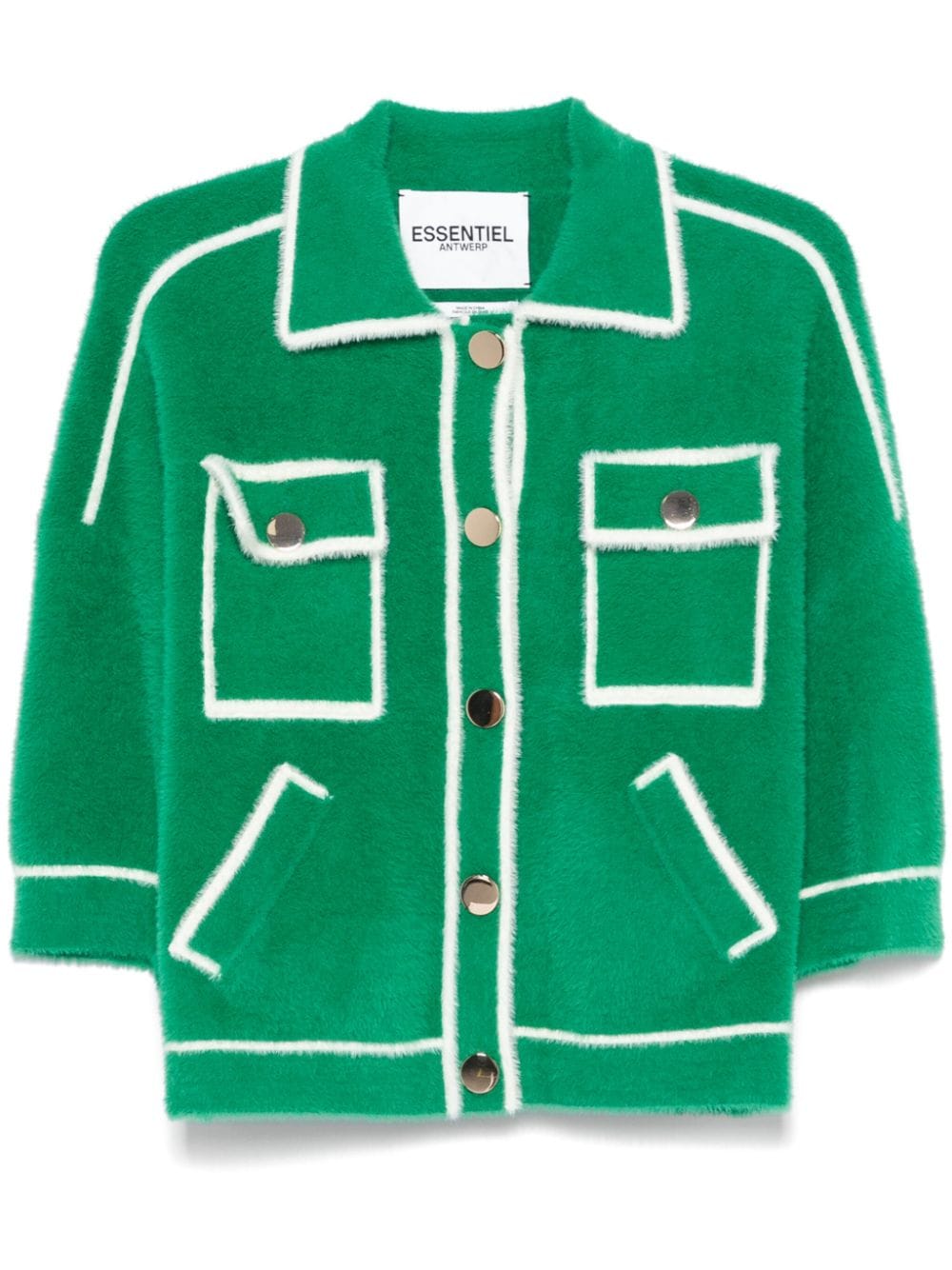 Essentiel Antwerp Galena cardigan - Green von Essentiel Antwerp