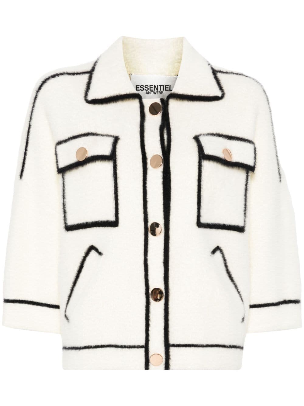 Essentiel Antwerp Galena cardigan - White von Essentiel Antwerp