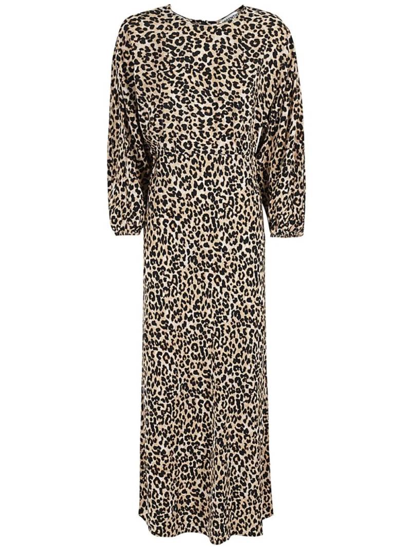 Essentiel Antwerp Ganger midi dress - Brown von Essentiel Antwerp