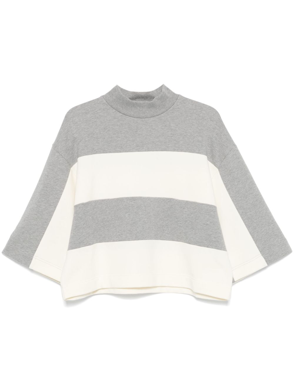 Essentiel Antwerp Gauffre sweatshirt - Grey von Essentiel Antwerp