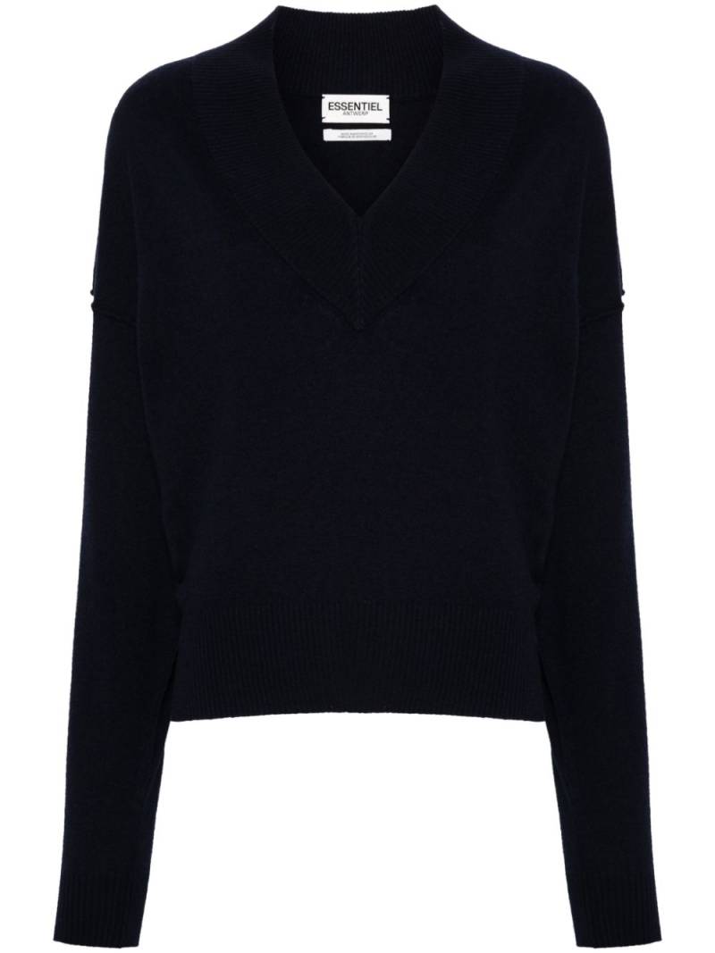 Essentiel Antwerp Gecko jumper - Blue von Essentiel Antwerp