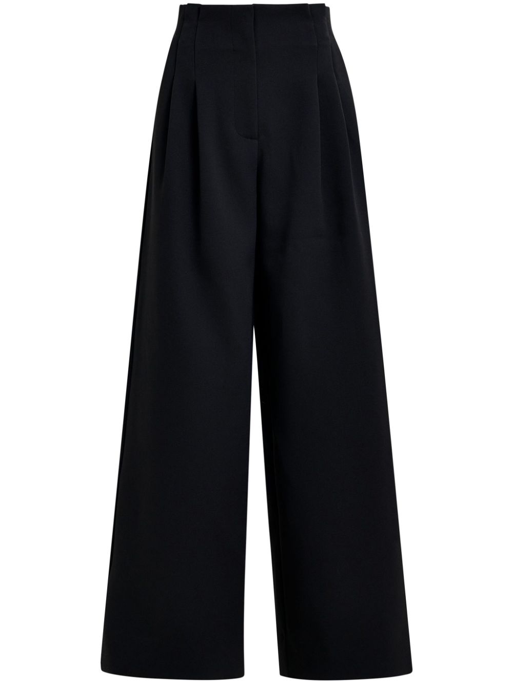 Essentiel Antwerp Gendrick flared trousers - Black von Essentiel Antwerp