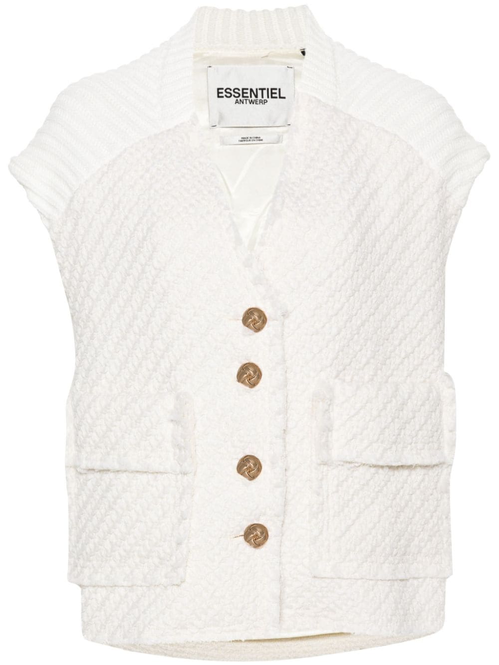 Essentiel Antwerp Geologic jacket - White von Essentiel Antwerp