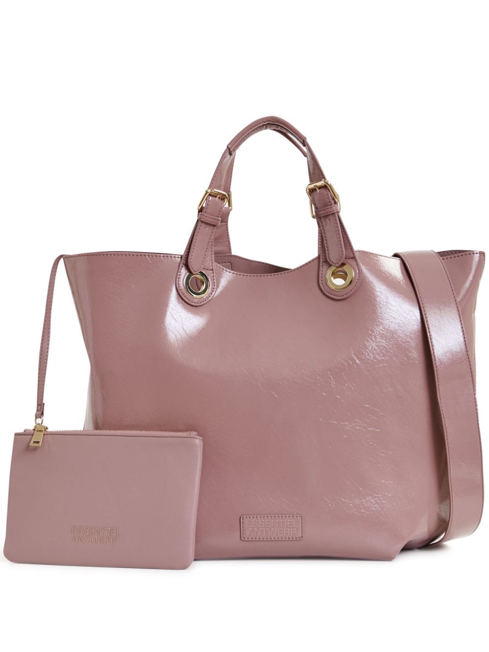 Essentiel Antwerp Ginnie tote bag - Pink von Essentiel Antwerp