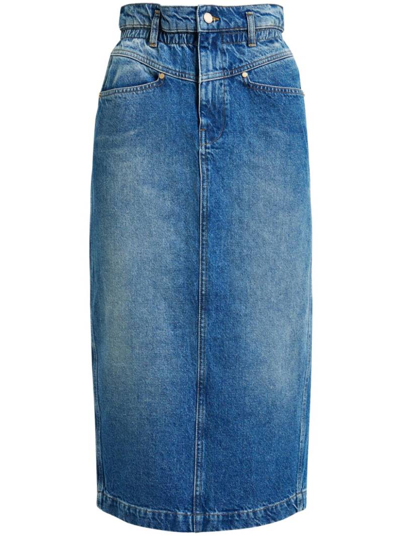 Essentiel Antwerp Gladiool skirt - Blue von Essentiel Antwerp