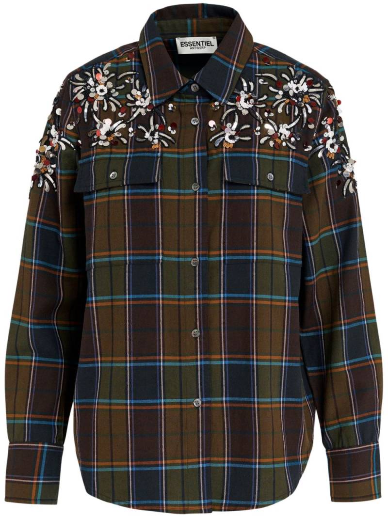 Essentiel Antwerp Goldfield shirt - Brown von Essentiel Antwerp