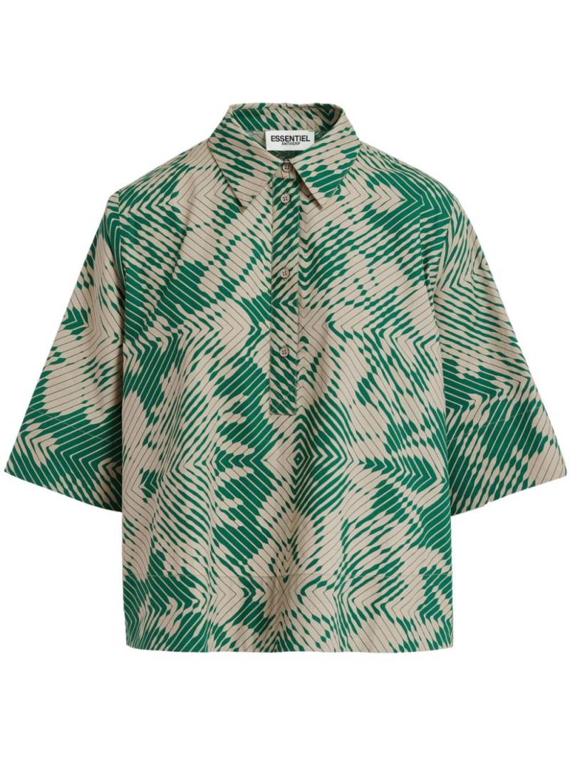 Essentiel Antwerp Gowels shirt - Green von Essentiel Antwerp