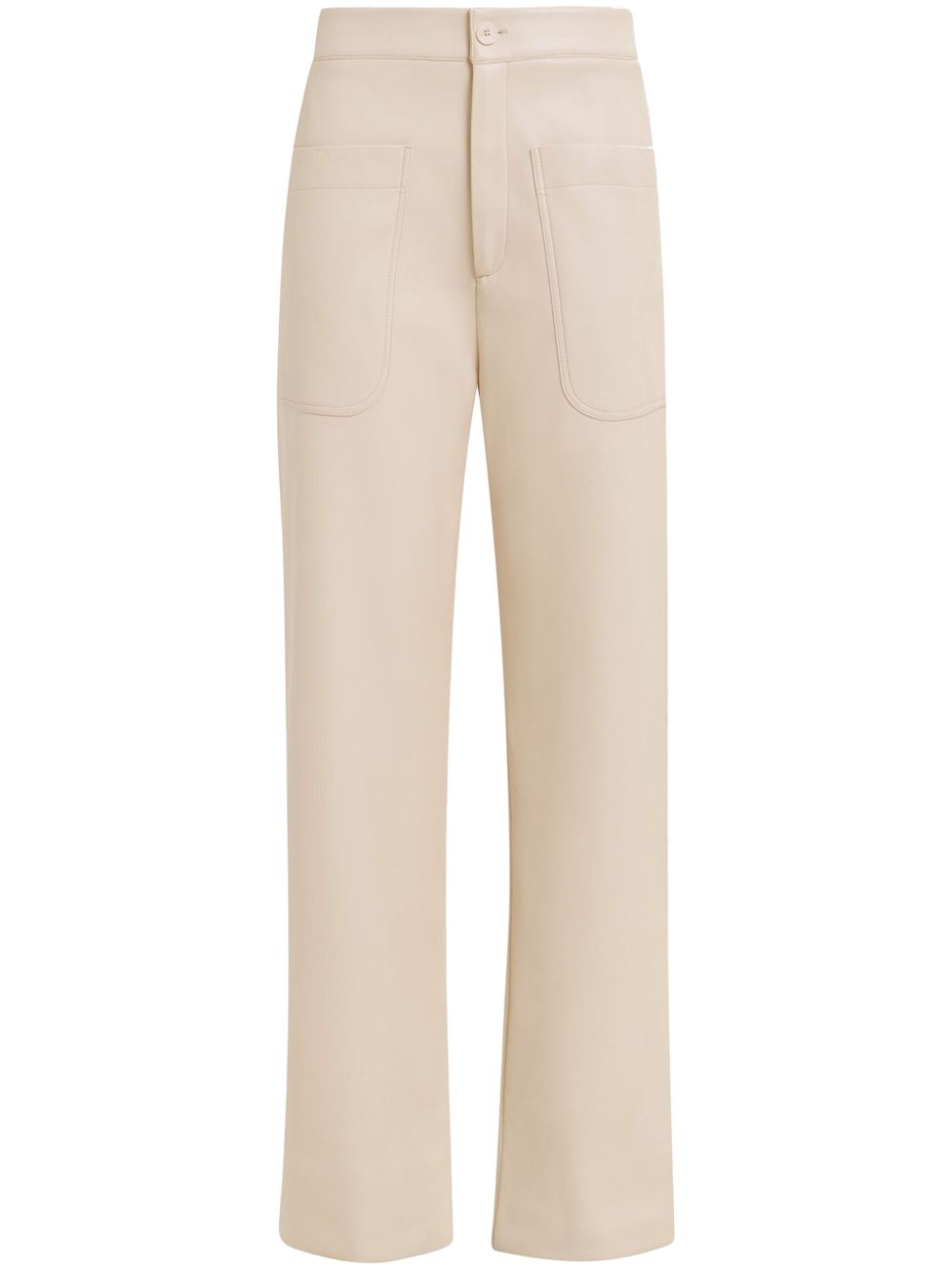 Essentiel Antwerp Grate flared trousers - Neutrals von Essentiel Antwerp