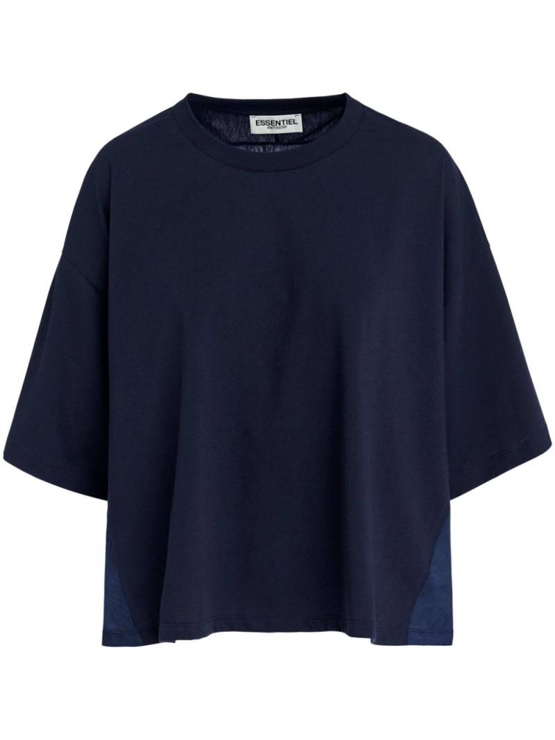 Essentiel Antwerp Grovel T-shirt - Blue von Essentiel Antwerp