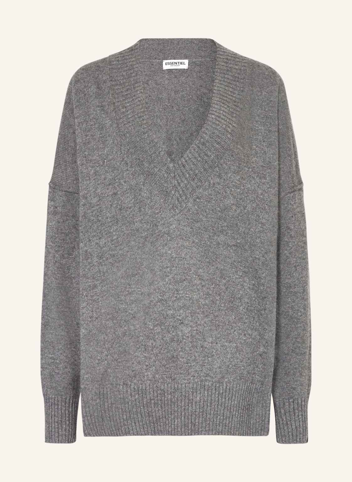 Essentiel Antwerp Oversized-Pullover Galathea grau von Essentiel Antwerp