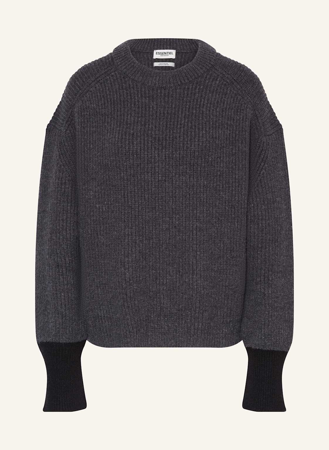 Essentiel Antwerp Pullover Ginster grau von Essentiel Antwerp