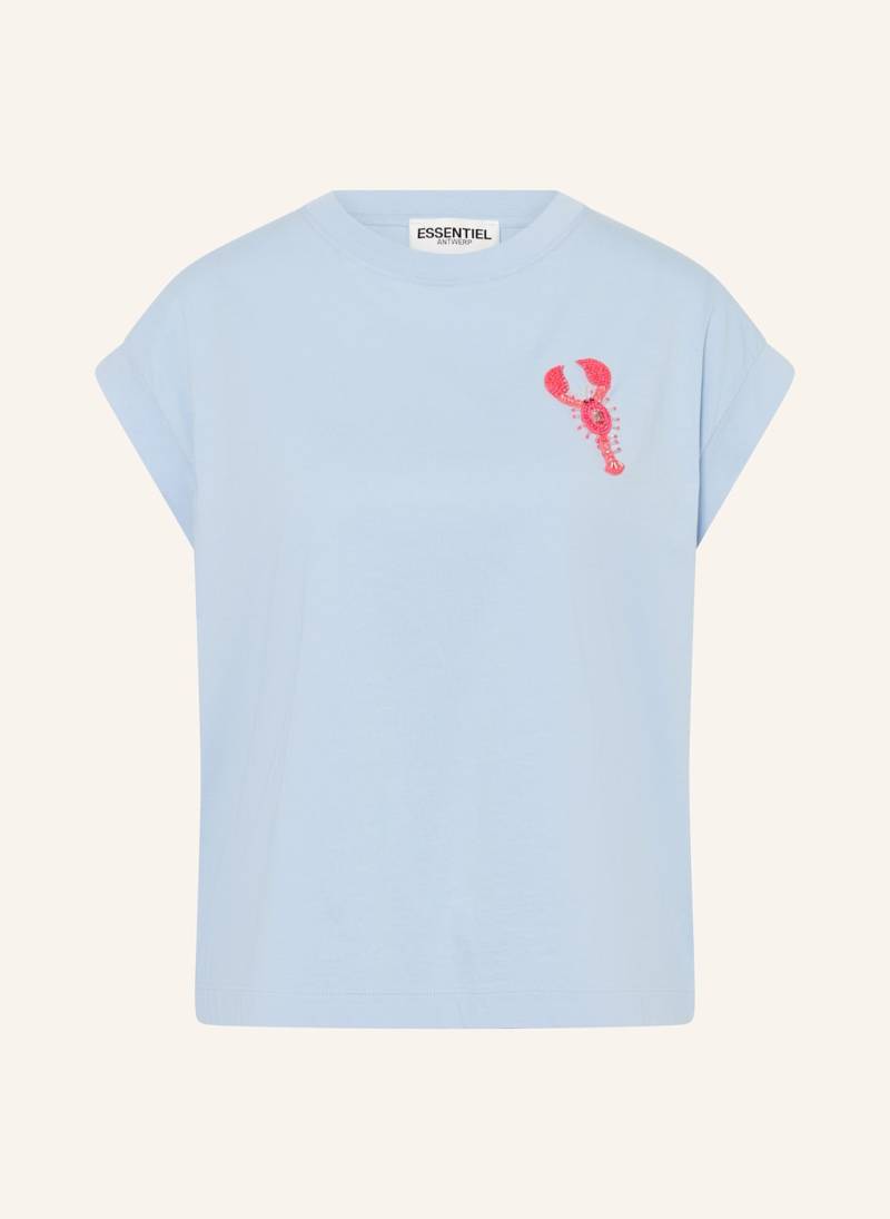 Essentiel Antwerp T-Shirt Hobster blau von Essentiel Antwerp