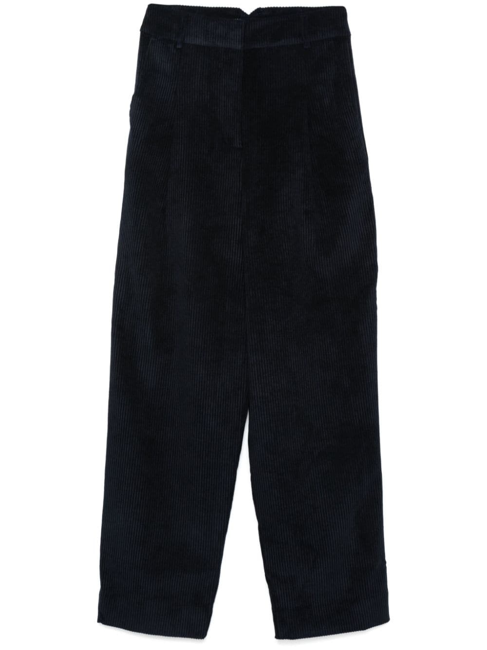 Essentiel Antwerp corduroy tapered trousers - Blue von Essentiel Antwerp