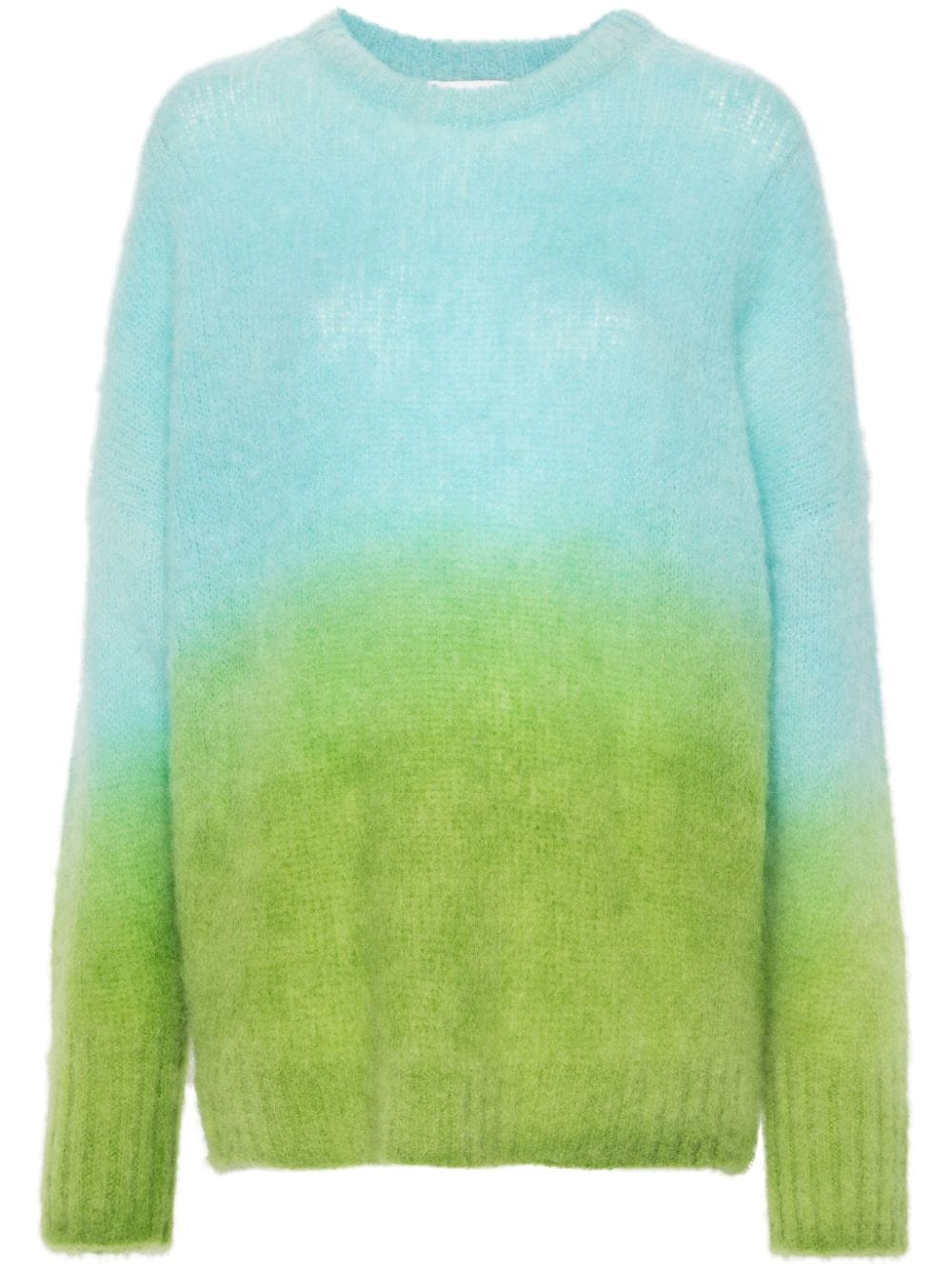 Essentiel Antwerp gradient-effect knitted sweater - Blue von Essentiel Antwerp