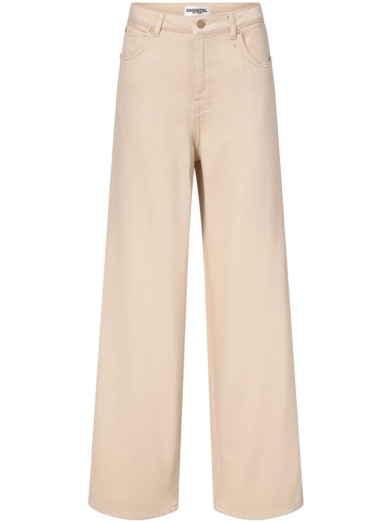 Essentiel Antwerp high-waist wide-leg jeans - Neutrals von Essentiel Antwerp