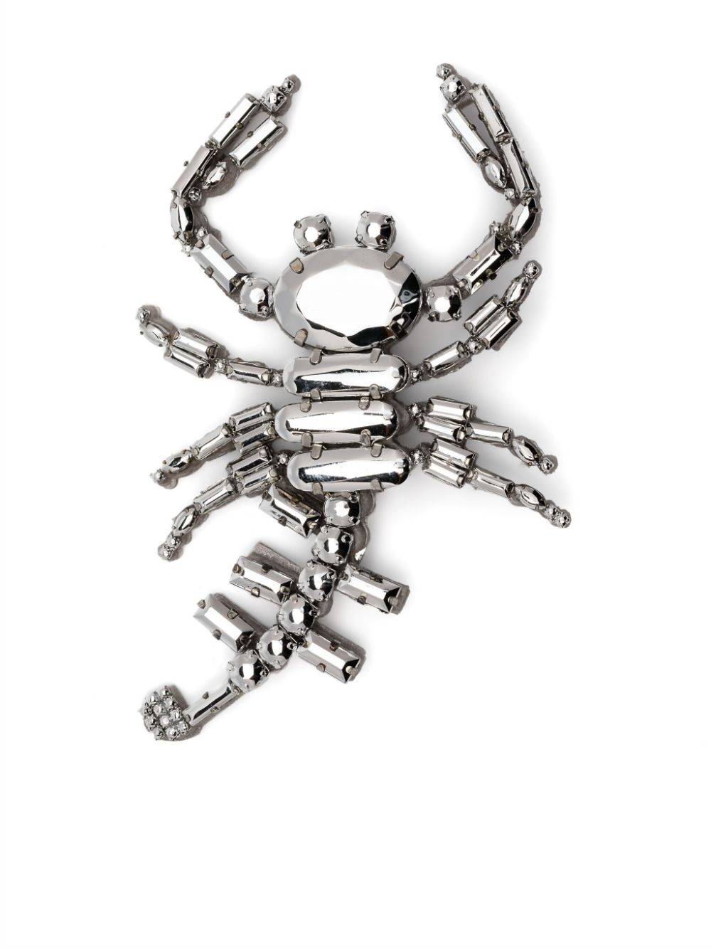 Essentiel Antwerp scorpion-motif brooch - Silver von Essentiel Antwerp