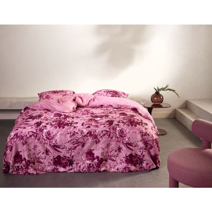 Essenza Bettwäsche Rosemary, pink, 160x210 cm von Essenza