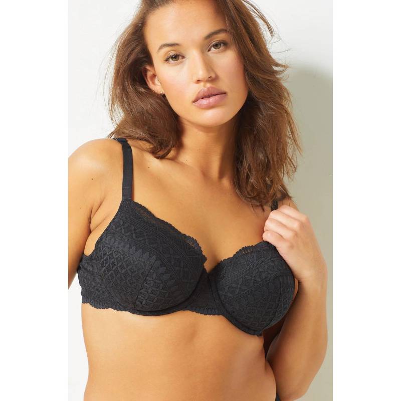 Etam - Bh, für Damen, Black, Größe 70/C von Etam