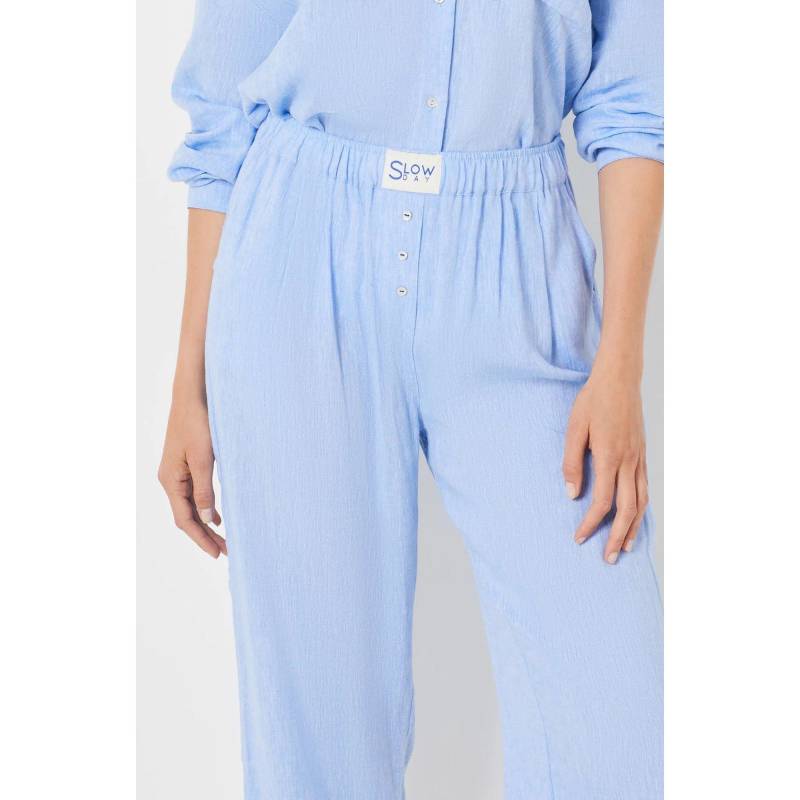 Hose Damen Himmelblau M von Etam