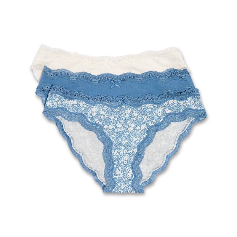 Multipack Slip Damen Blau Denim S von Etam