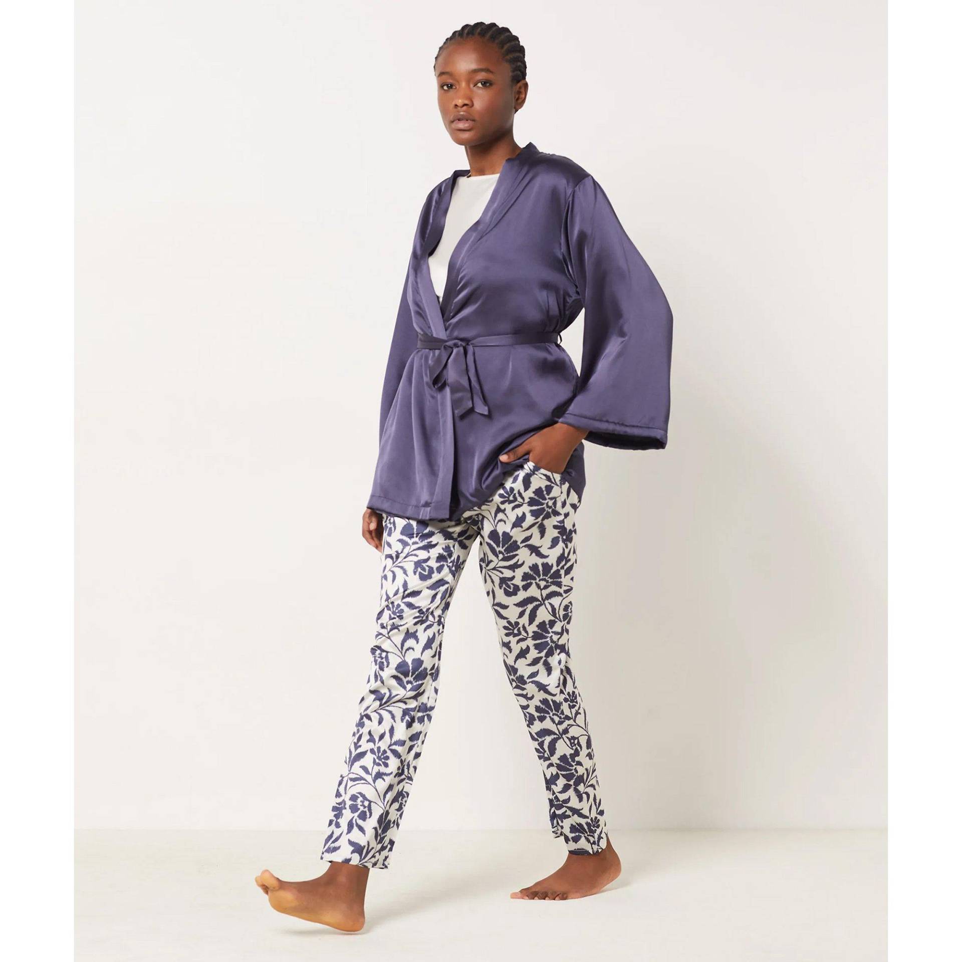 Pyjama-set Damen Nachtblau M von Etam