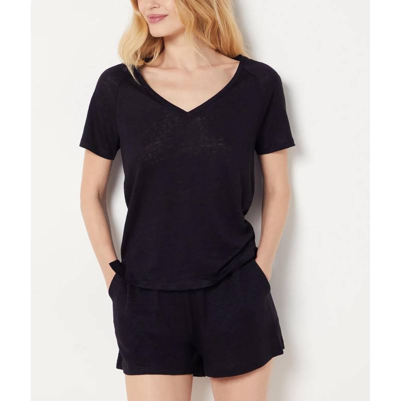 Etam - Shorts, für Damen, Black, Größe L von Etam