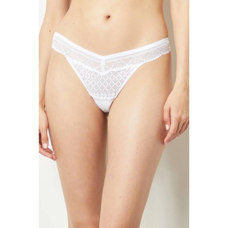 Etam - String, für Damen, Weiss, Größe 34 von Etam