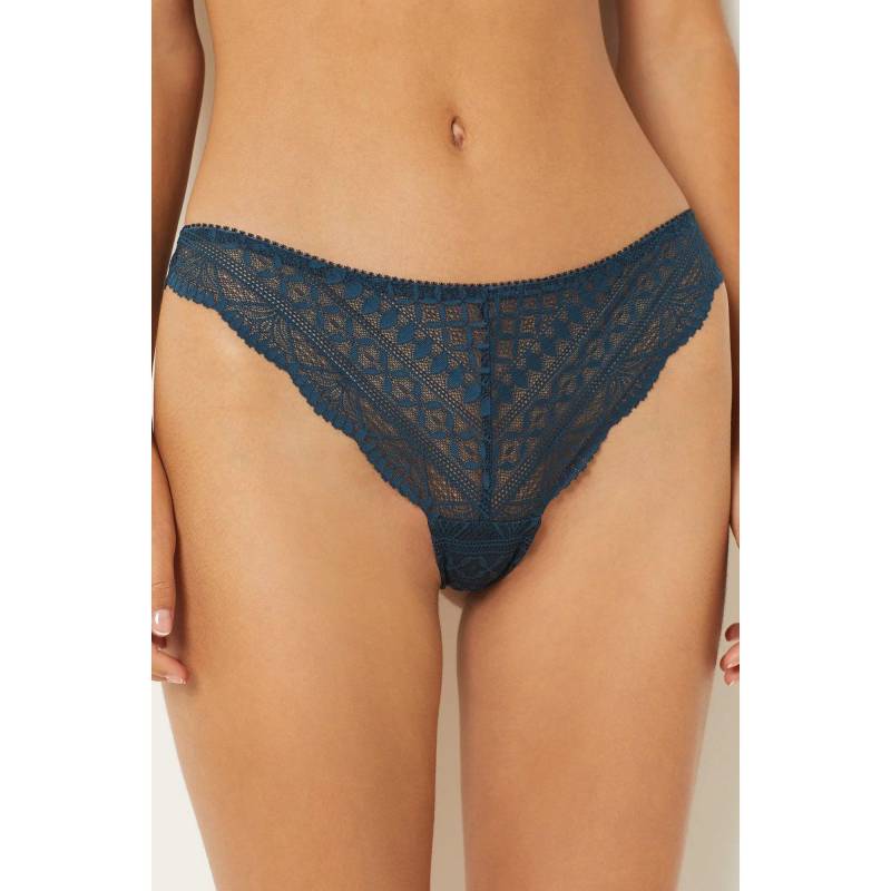 Tanga Damen Dunkelblau 34 von Etam