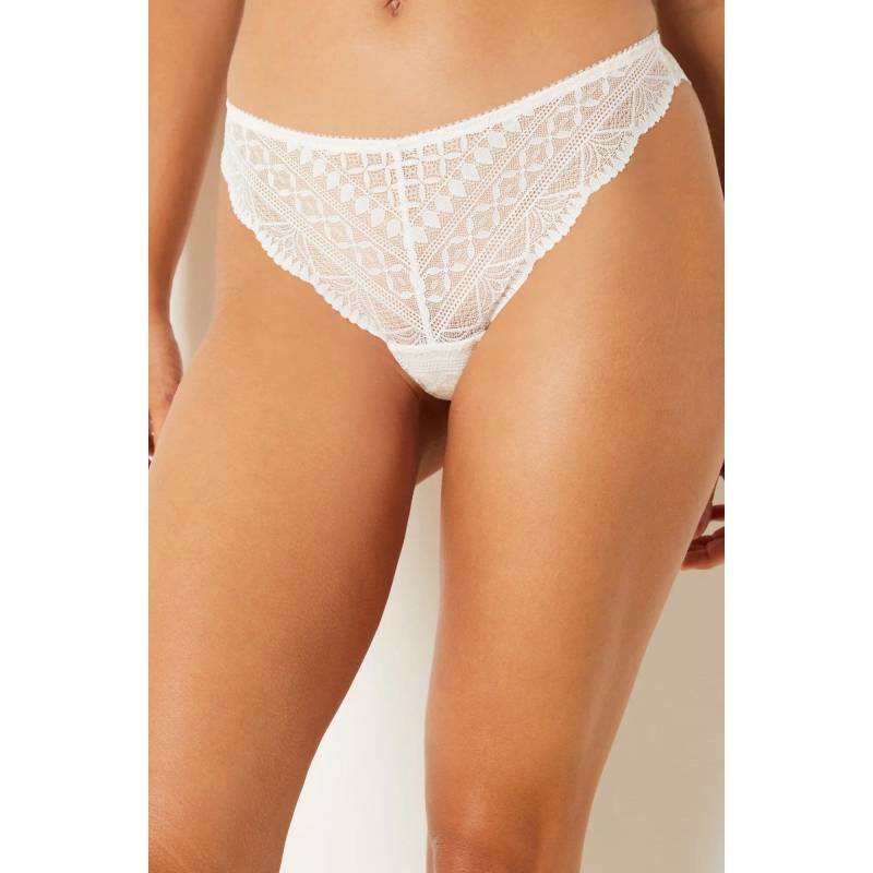 Etam - Tanga, für Damen, Perle, Größe 42 von Etam