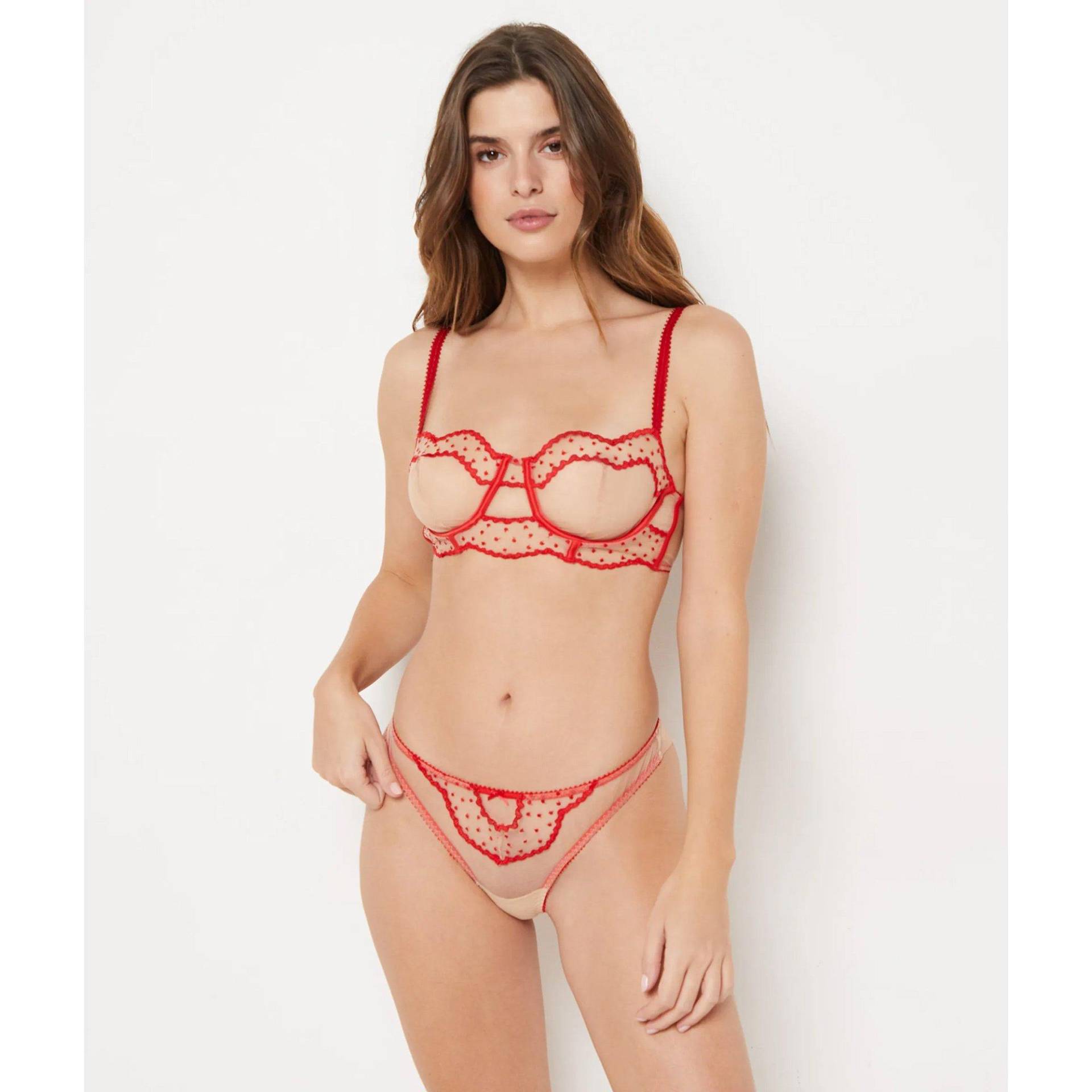 Tanga Damen Rot 34 von Etam