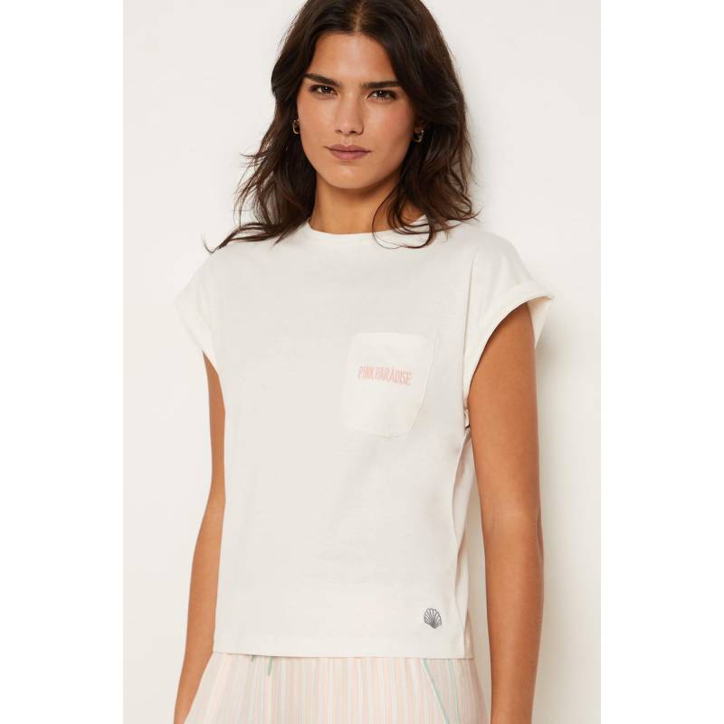 Top Damen Ecru L von Etam