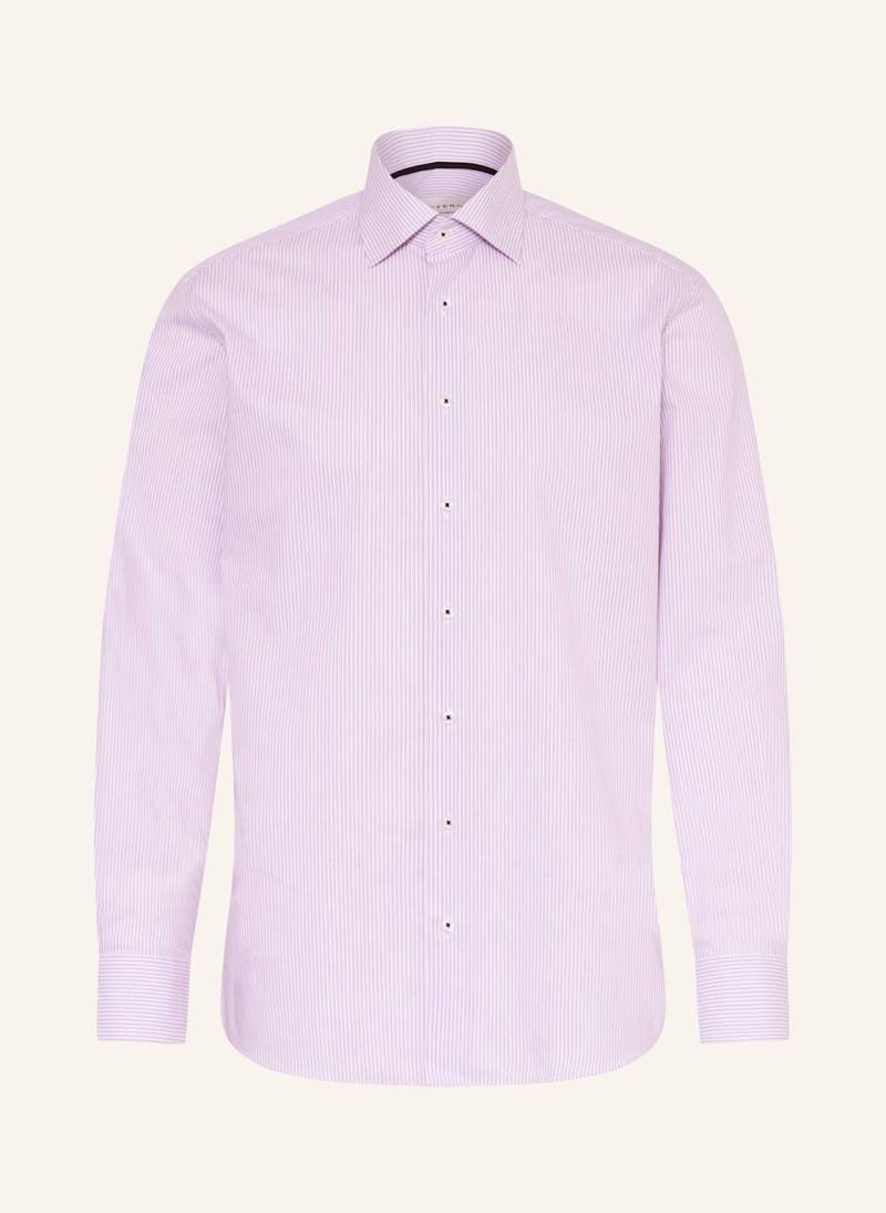 Eterna Hemd Modern Fit lila von Eterna