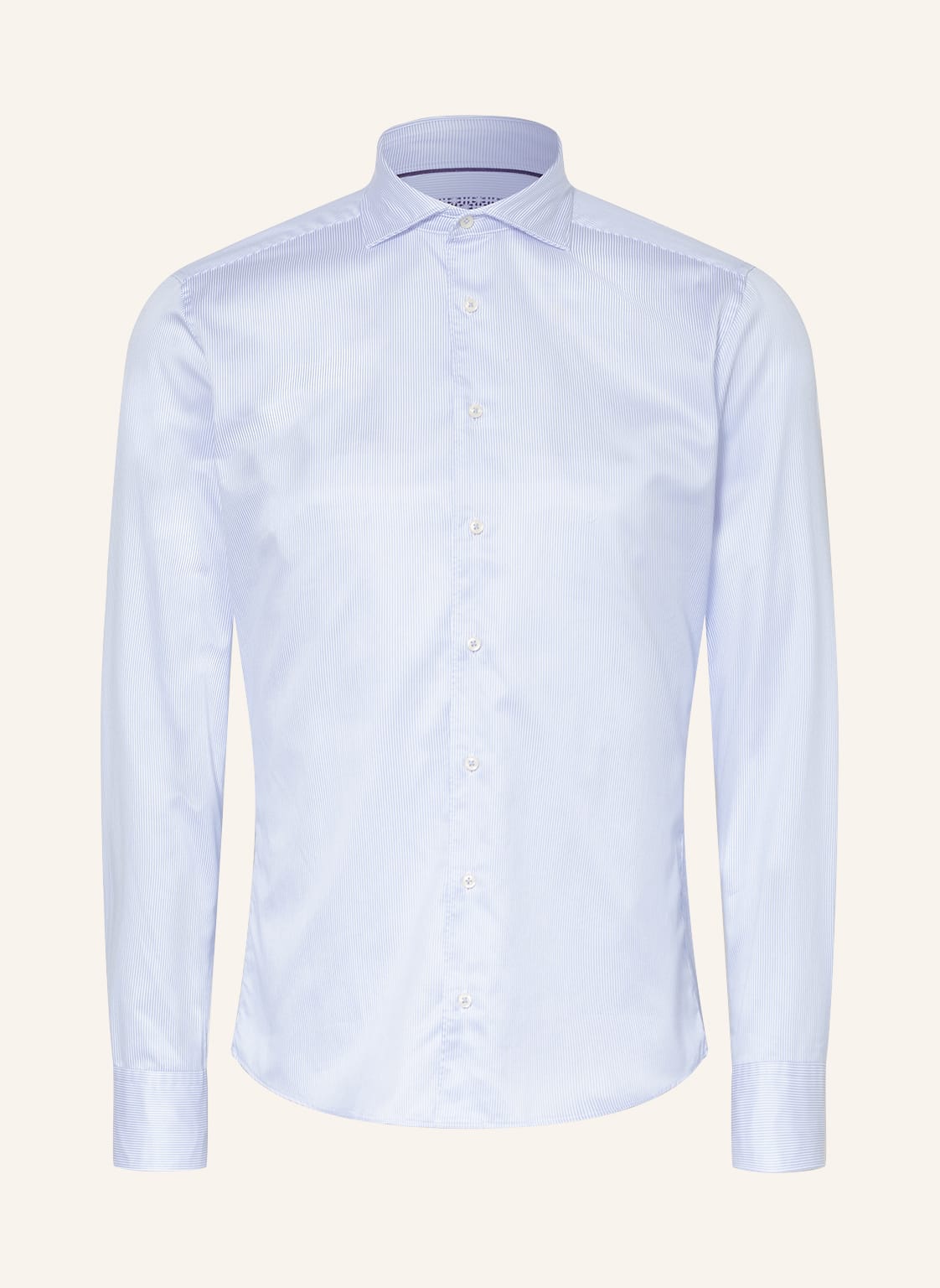 1863 By Eterna Hemd Slim Fit blau von 1863 by ETERNA