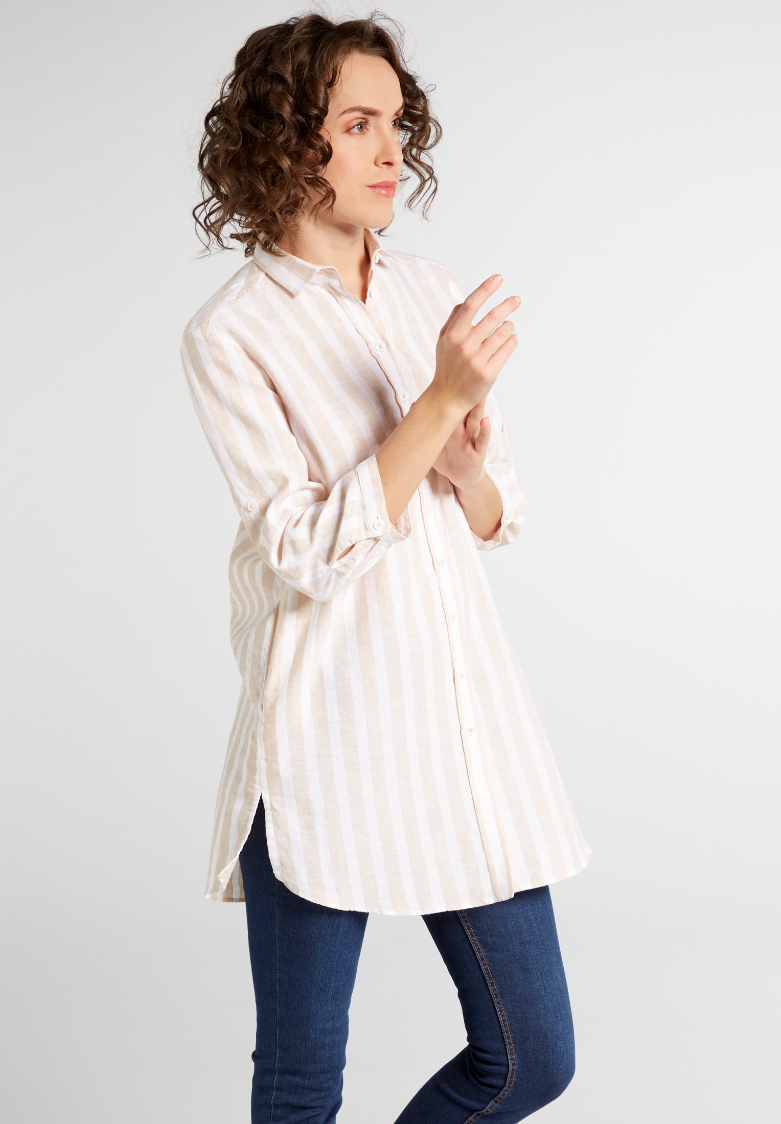 Eterna Longbluse »LOOSE FIT« von Eterna