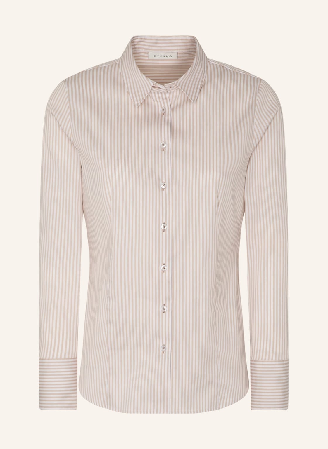 Eterna Hemdbluse beige Eterna Hemdbluse beige von Eterna