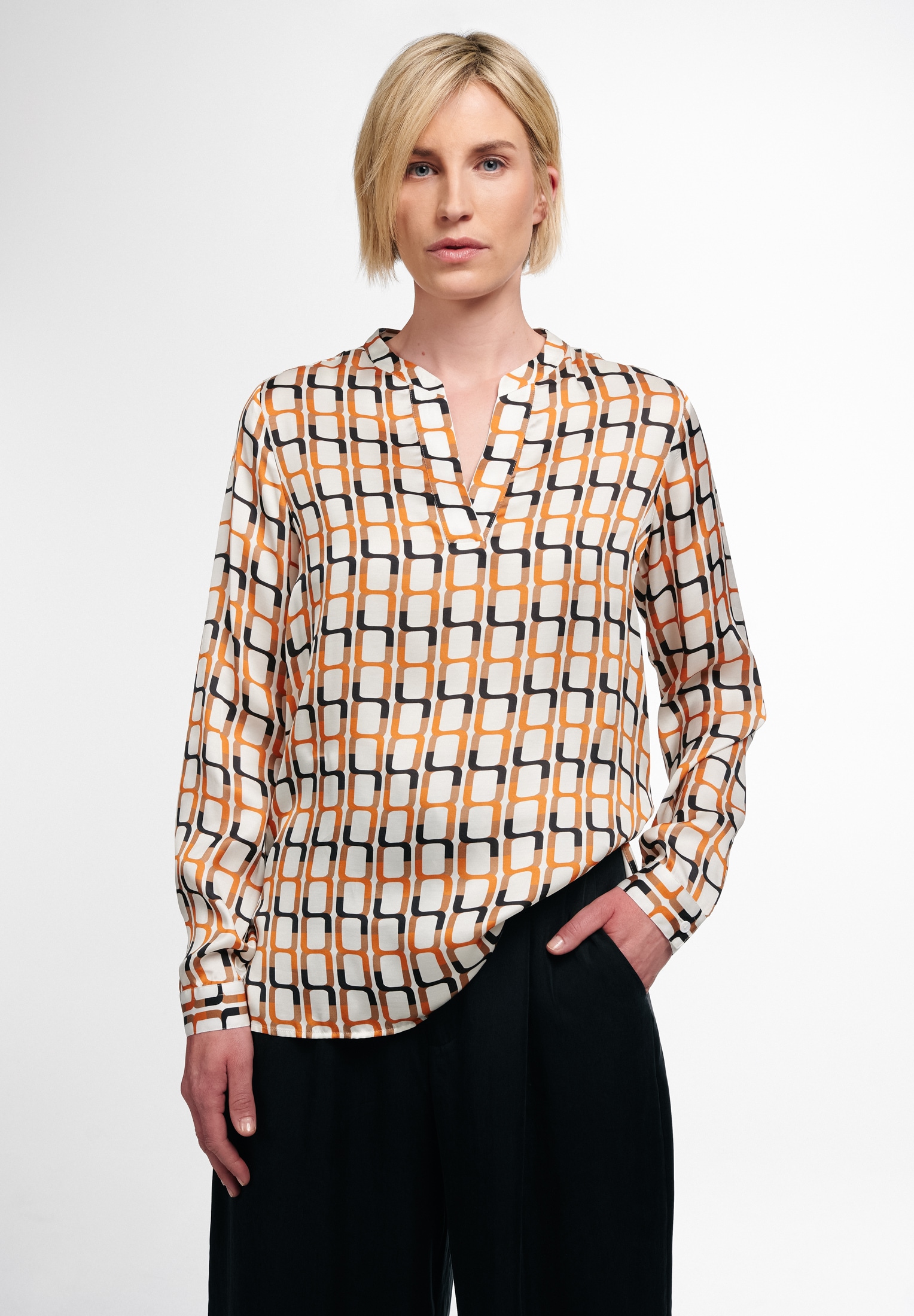 Eterna Longbluse »LOOSE FIT« von Eterna