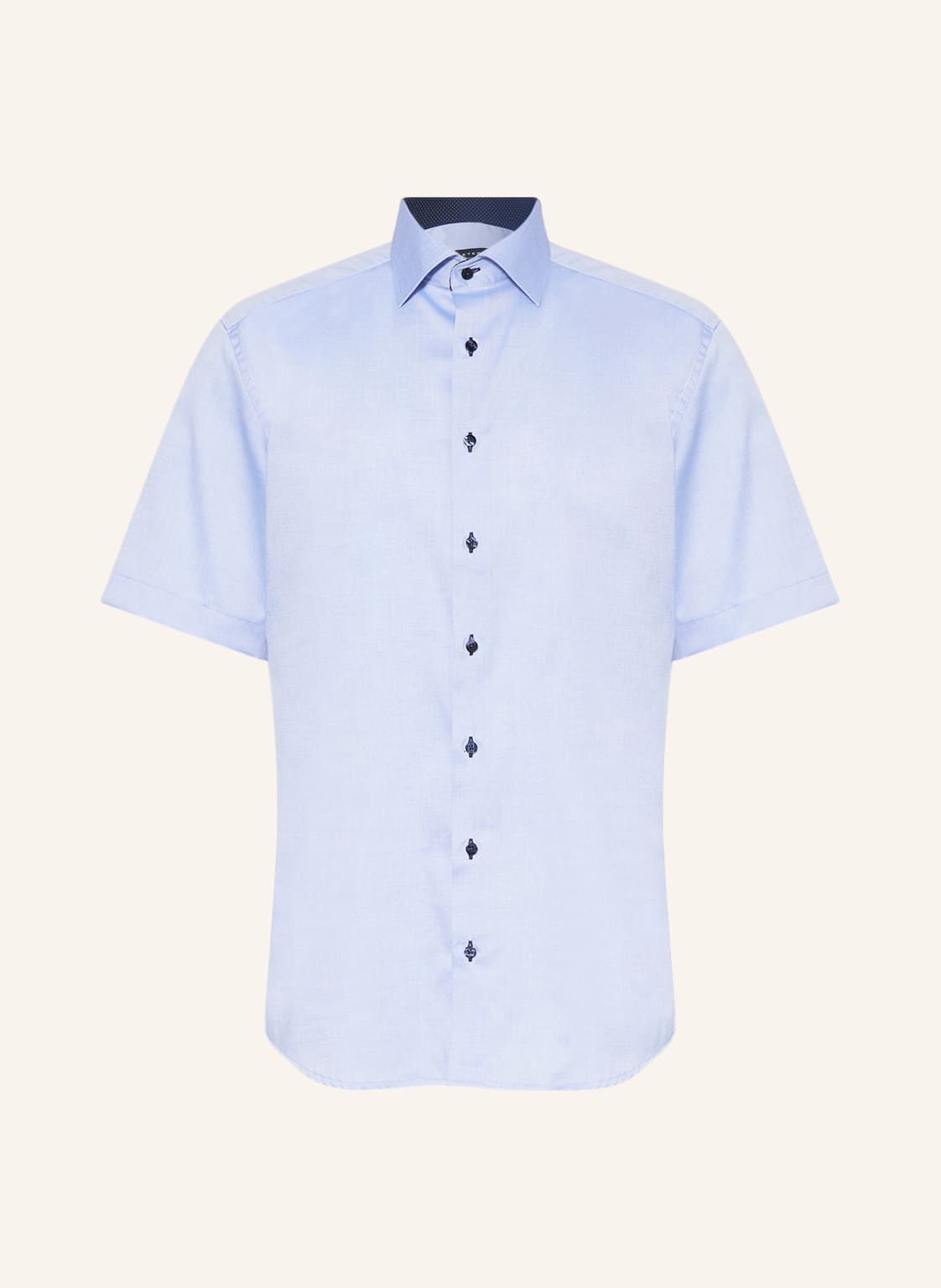 Eterna Kurzarm-Hemd Modern Fit blau Eterna Kurzarm-Hemd Modern Fit blau von Eterna