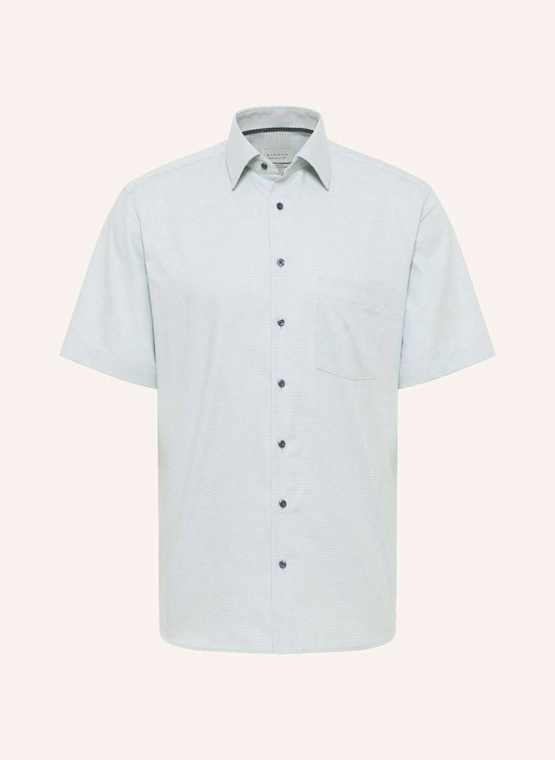 Eterna Kurzarm-Hemd Modern Fit gruen von Eterna