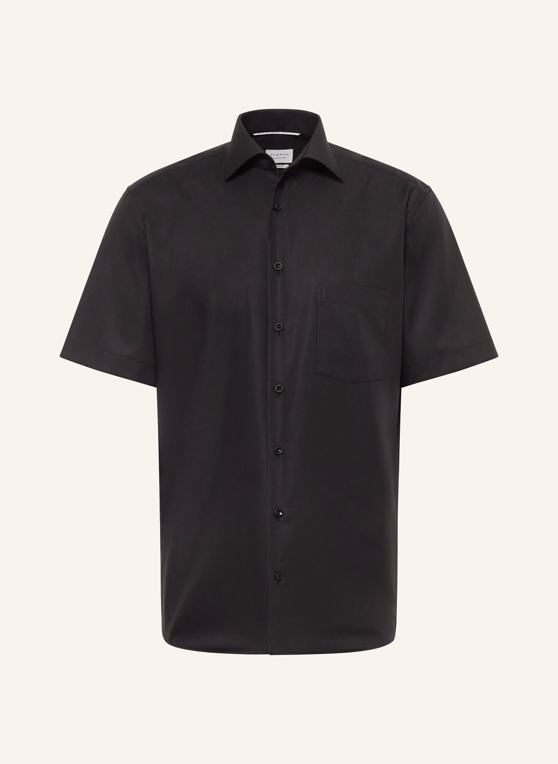 Eterna Kurzarm-Hemd Modern Fit schwarz Eterna Kurzarm-Hemd Modern Fit schwarz von Eterna