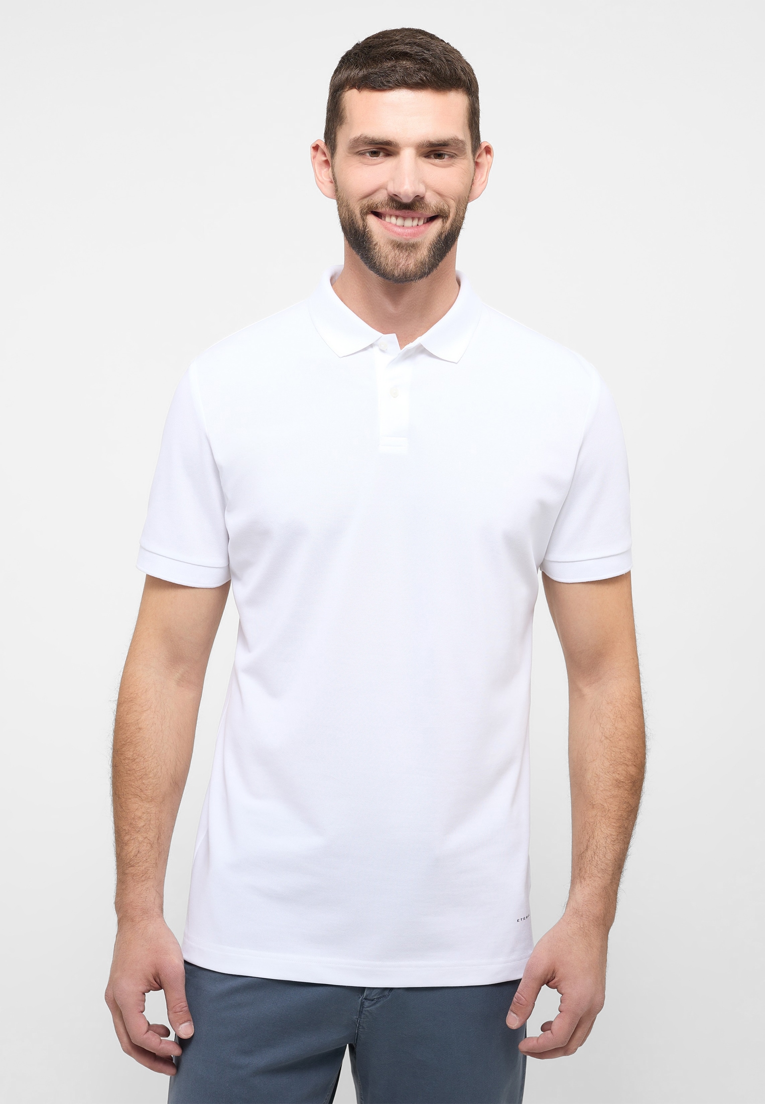 Eterna Langarm-Poloshirt »MODERN FIT« von Eterna