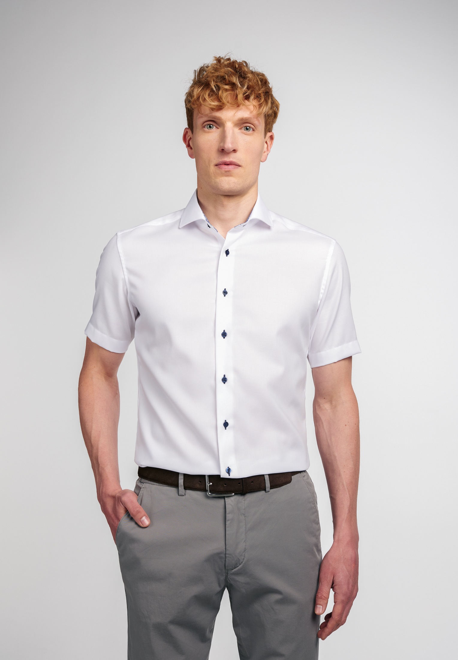 Eterna Kurzarmhemd »SLIM FIT«, NON IRON (bügelfrei) von Eterna