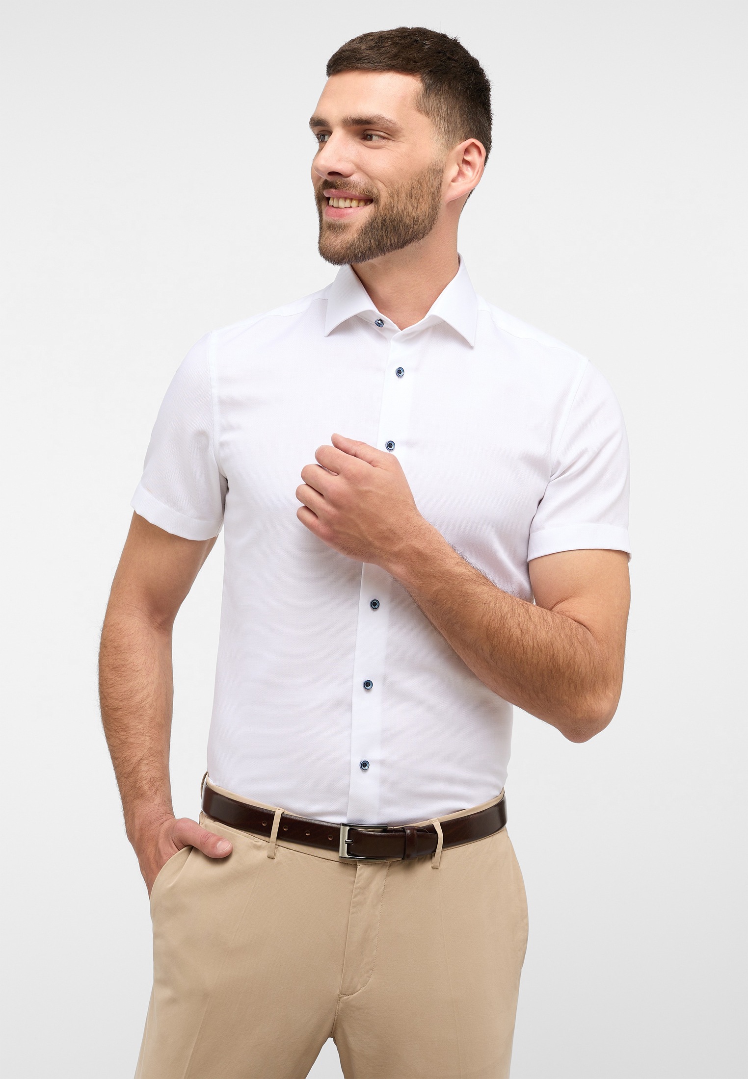 Eterna Kurzarmhemd »SLIM FIT«, NON IRON (bügelfrei) von Eterna