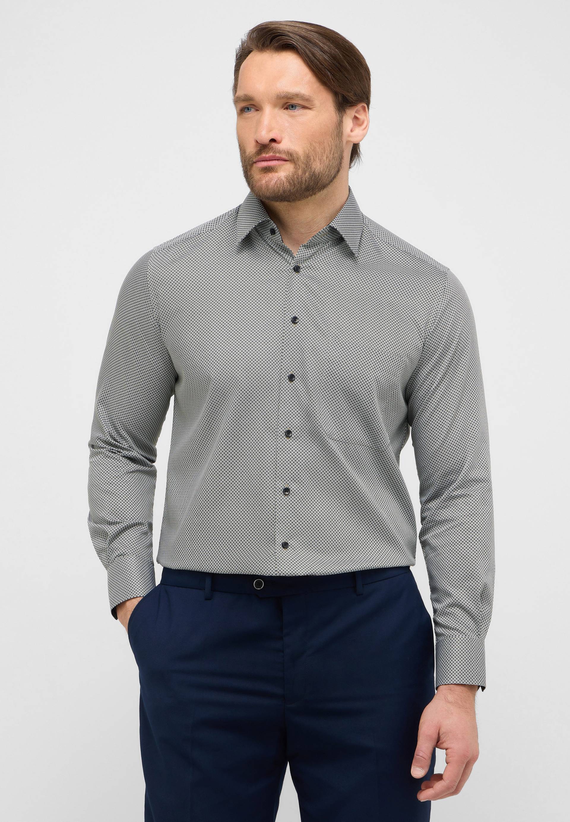 Eterna Langarmhemd »COMFORT FIT«, NON IRON (bügelfrei) von Eterna