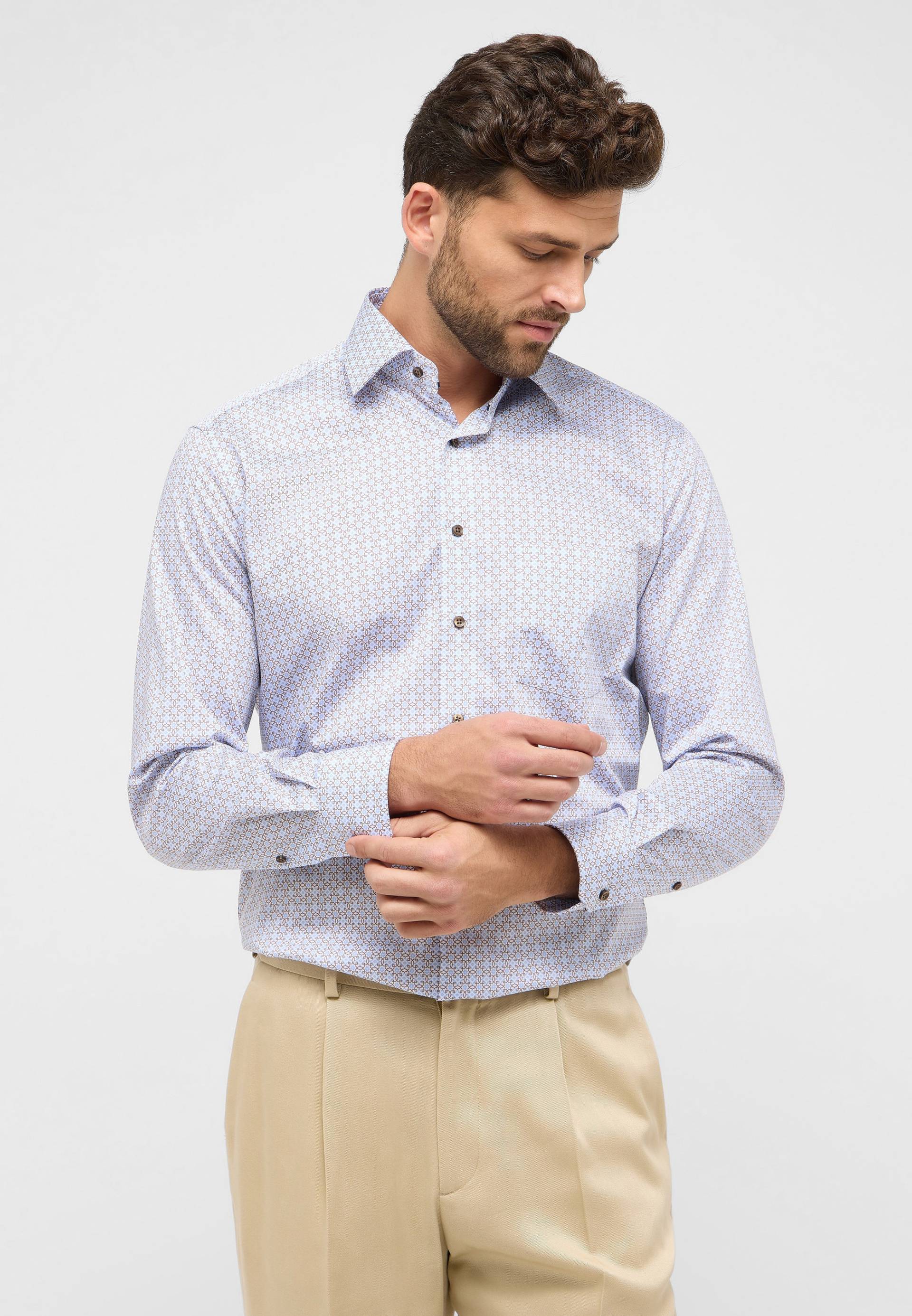 Eterna Langarmhemd »MODERN FIT«, NON IRON (bügelfrei) von Eterna